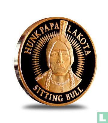 Gratis Lakota Bank, 2013, Sitting Bull, 1 Bison  > Afd. Penningen - Afbeelding 1