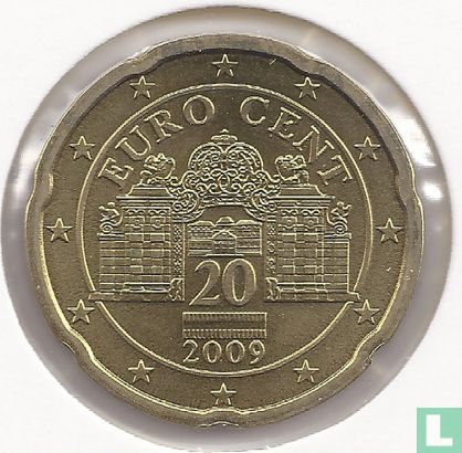 Autriche 20 cent 2009 - Image 1