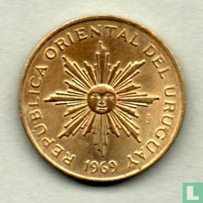 Uruguay 5 Pesos 1969 - Bild 1