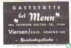 Gaststätte "Bei Menn" - Herman Holter