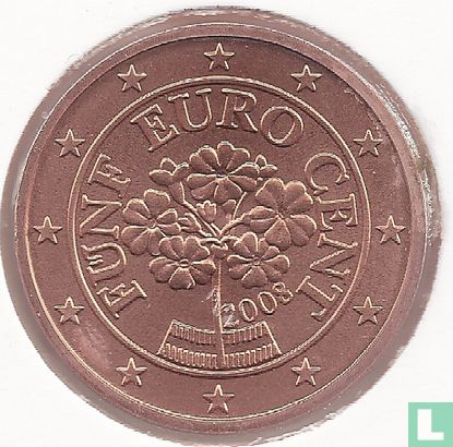 Austria 5 cent 2008 - Image 1