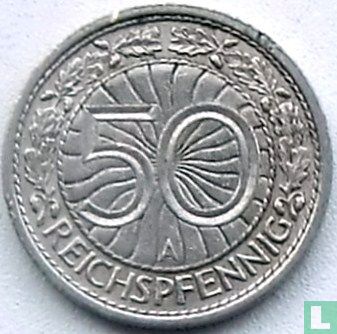 Duitse Rijk 50 reichspfennig 1936 (A) - Afbeelding 2