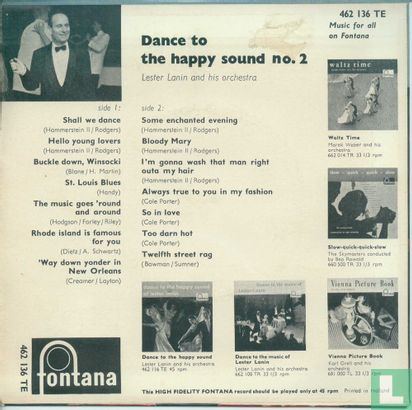 Dance to the Happy Sound No. 2 of Lester Lanin - Bild 2
