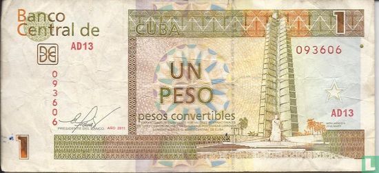 Kuba 1 Peso 2011 - Bild 1