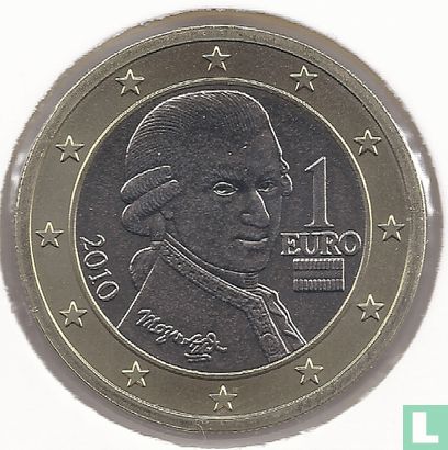 Autriche 1 euro 2010 - Image 1