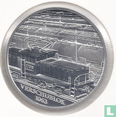 Oostenrijk 20 euro 2009 (PROOF) "Railways of the future" - Afbeelding 2