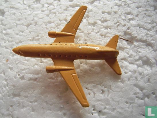 Vliegtuig (geel) - Afbeelding 1