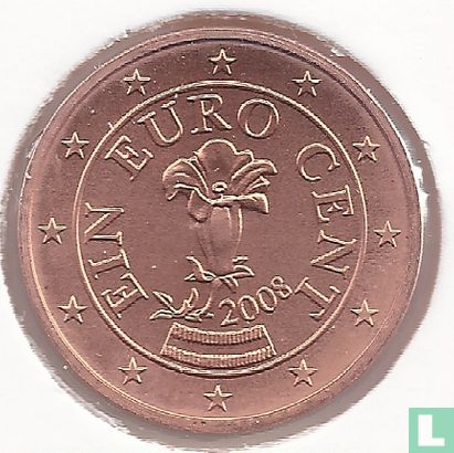 Österreich 1 Cent 2008 - Bild 1