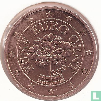 Oostenrijk 5 cent 2010 - Afbeelding 1
