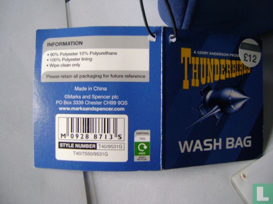 Thunderbirds Wash Bag - Image 3