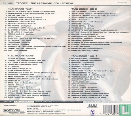 Trance - The Ultimate Collection 2002 - Volume 1 - Afbeelding 2