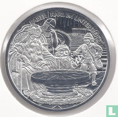 Austria 10 euro 2010 (PROOF) "Charlemagne in the Untersberg" - Image 2