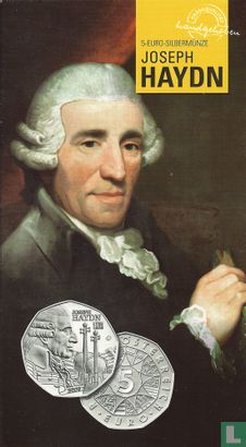 Austria 5 euro 2009 (special UNC) "200th anniversary Death of Joseph Haydn" - Image 3