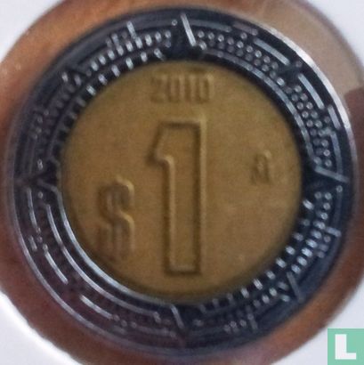 Mexiko 1 Peso 2010 - Bild 1