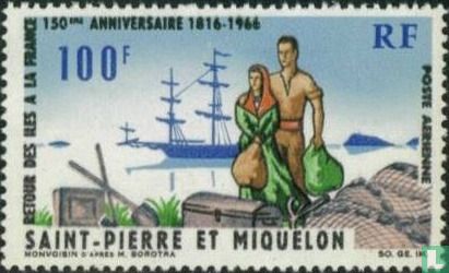 Sesquicentenaire du retour des îles à la France