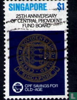 25th.Anniversary of Central Provident Fund board