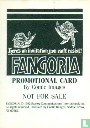 Fangoria Promotional Card - Afbeelding 2