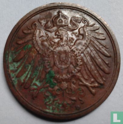 Empire allemand 2 pfennig 1907 (D) - Image 2