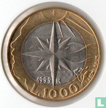 Saint-Marin 1000 lire 1999 "Exploration" - Image 1