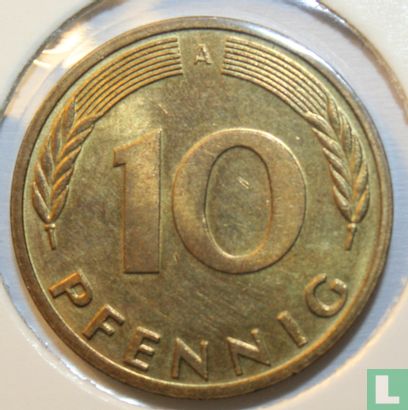 Duitsland 10 pfennig 1991 (A) - Afbeelding 2