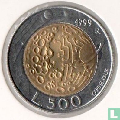 San Marino 500 lire 1999 "Exploration" - Afbeelding 1