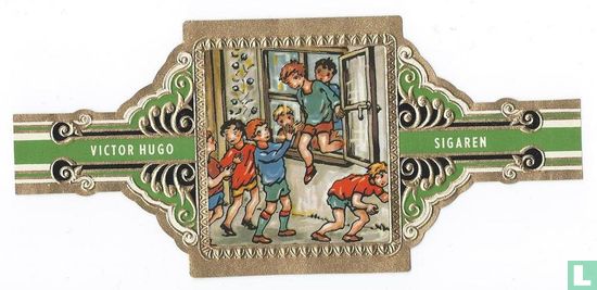 Tom Thumb and his brothers escape through the window - Image 1
