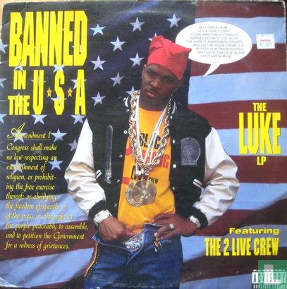 Banned In The U.S.A. - The Luke LP  - Image 1