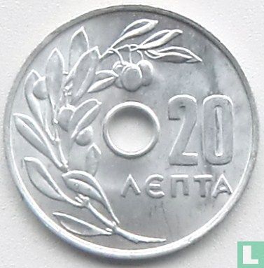 Greece 20 lepta 1969 - Image 2