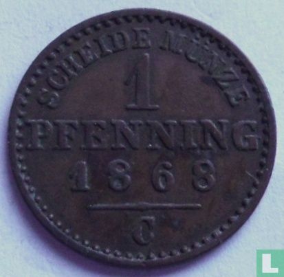 Pruisen 1 pfenning 1868 (C) - Afbeelding 1