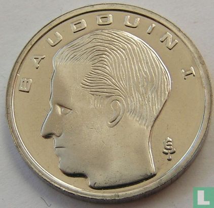 Belgium 1 franc 1992 (FRA) - Image 2