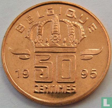 Belgium 50 centimes 1995 (FRA) - Image 1