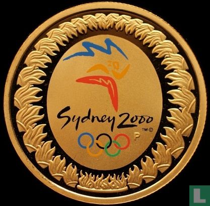Australië 100 dollars 2000 (PROOF) "Summer Olympics in Sydney" - Afbeelding 2