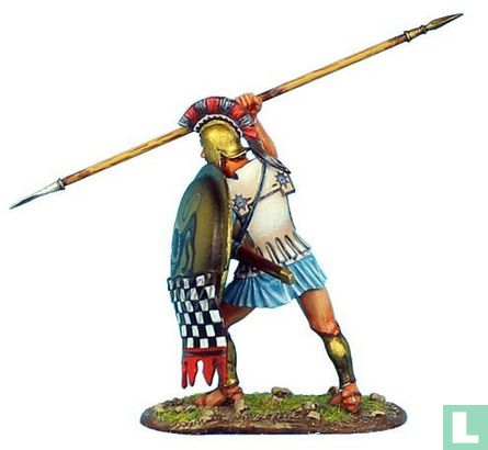 Griechischer Hoplit mit Illyrische Helm und Leinen Rüstung  - Bild 2