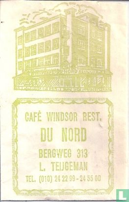 Café Windsor Rest. "Du Nord"  - Image 1