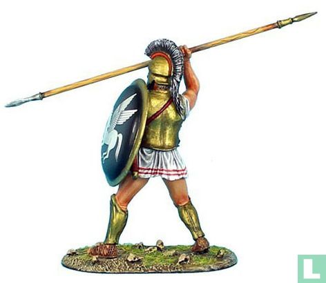 Greek Hoplite Commander with Brass Armor - Image 2