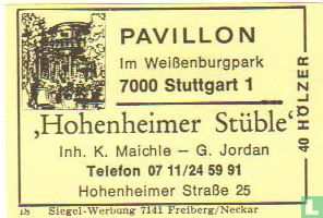 Pavillon Im Weissenburgpark - K.Maichle