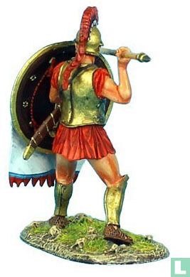 Greek Hoplite with Thracian Helmet andBrass Armor  - Afbeelding 2