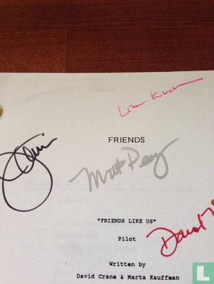 Origineel script + handtekeningen acteurs "Friends" - Afbeelding 3