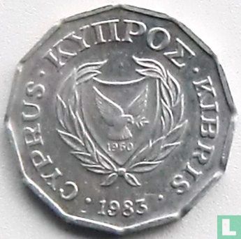 Cyprus ½ cent 1983 - Image 1