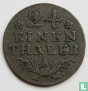 Prussia 1/24 thaler 1781 (type 1) - Image 2