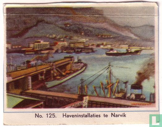 Haveninstallaties te Narvik - Afbeelding 1