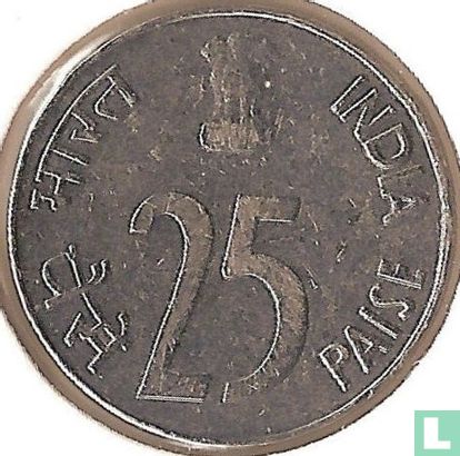 India 25 paise 1991 (Bombay) - Image 2