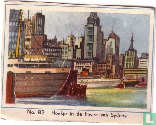 Hoekje in de haven van Sydney - Afbeelding 1