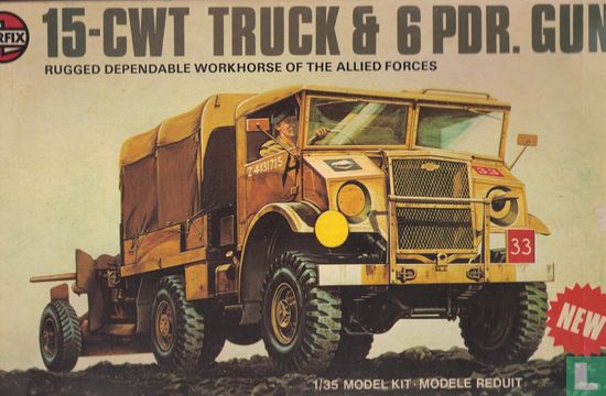 15 CWT LKW & 6 PDR Kanone (CMP)