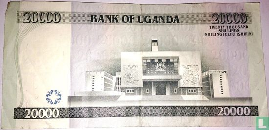 Uganda 20,000 Shillings 2005 - Image 2