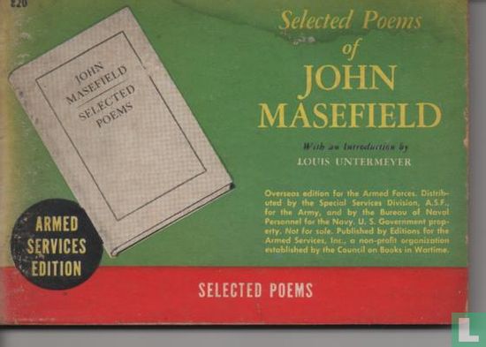 Selected poems of John Masefield  - Afbeelding 1
