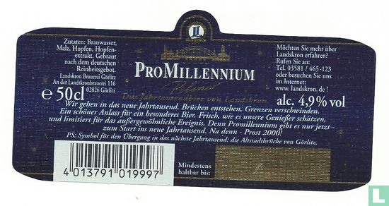 Pro Millennium Pilsner - Bild 2