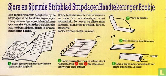 Stripdagen Handtekeningenboekje - Bild 3