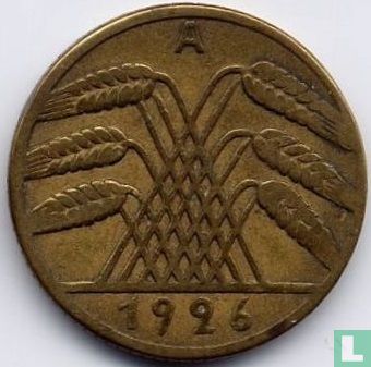 Duitse Rijk 10 reichspfennig 1926 (A) - Afbeelding 1