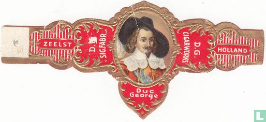 Duc George-D.G. SIG Fabr. -D.G. Zigarre Werke-Zeelst-Holland  - Bild 1